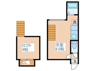 グランデュ－ル平岸Ⅱの物件間取画像